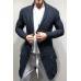 Men's Long Cardigan Sweater